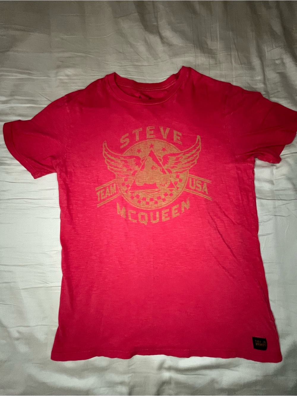 Steve McQueen T-Shirt Troy Lee Design Size Medium M